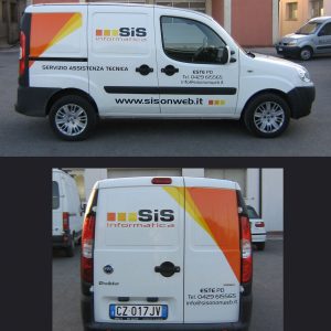 Scritte pvc per automezzi